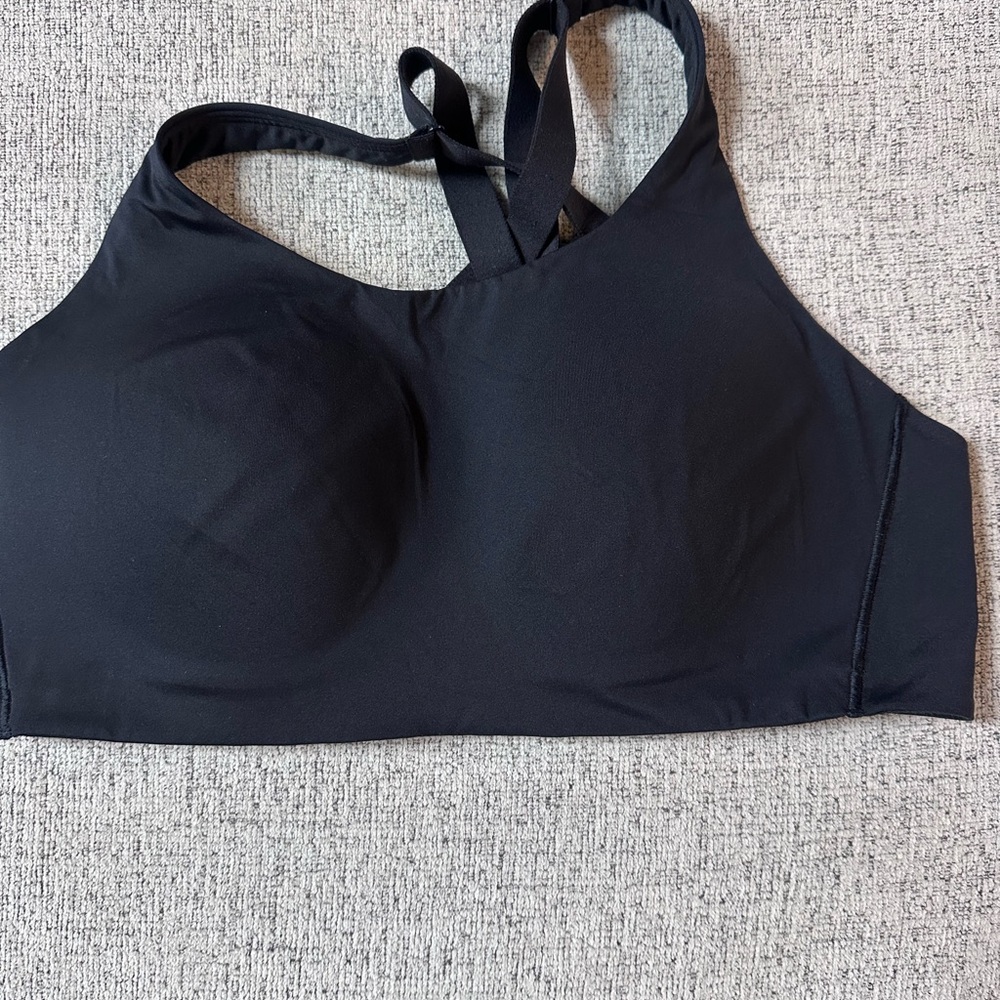 Lululemon Black Sports Bra Moisture-Wicking Racerback